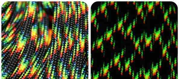 (image for) GalaxyBlacklightParacord